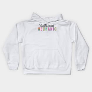 Mechanic Gifts | World's cutest Mechanic Kids Hoodie